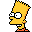 Bart's joke face 1 icon